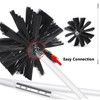 20FT Chimney Sweep Kit, Chimney Cleaning Kit Chimney Cleaner Air