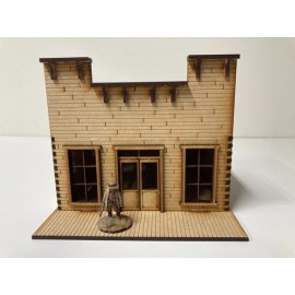 AtomicLaserCutDesigns.com Hardware Store c 28mm Terrain Old West Tombstone Desperado Legends MDF