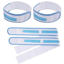 4 Pcs Foley Catheter Stabilization Device, Anti Slip Catheter Supplies, Comfort Catheter Bag Holder, Catheter Leg Bag Holder with Paste Buckle