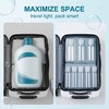 XENQITO 10 Pezzi Bottiglie Da Viaggio 20 Ml, Flaconi Liquidi