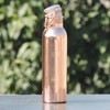 AncientImpex Pure Copper Water Bottle with Carrying Handle | Seamless