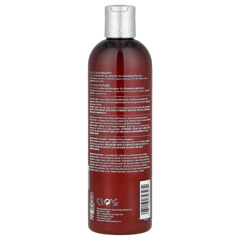 Hask Keratin Protein Smoothing Conditioner 12 oz