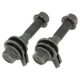 HEROFFIX Suspension Camber Bolt Eccentric Bolt Kit 0.67" 35CrMoA Green 1 Pair with 2 Gaskets