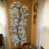 Blue Cherry Blossom LED Lights for Bedroom Decor, BomKra Cherry