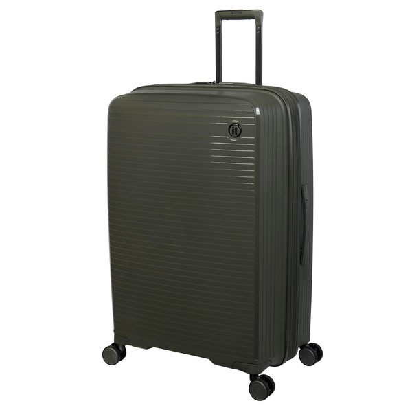 it luggage Spontaneous 31" Hardside Checked 8 Wheel Expandable Spinner,