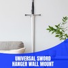 SZCO Universal Sword Hanger Wall Mount – Adjustable Display Hook