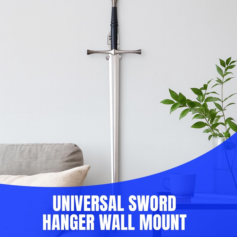 SZCO Universal Sword Hanger Wall Mount – Adjustable Display Hook