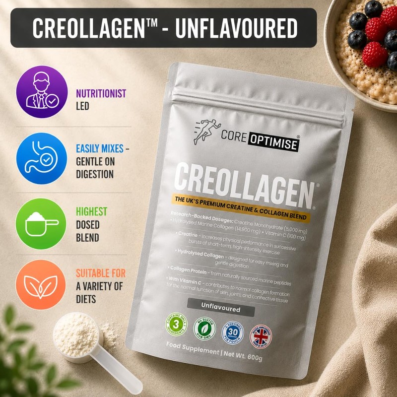 Creollagen™ – 5,000mg Creatine Monohydrate & 14,900mg Marine Collagen Peptides