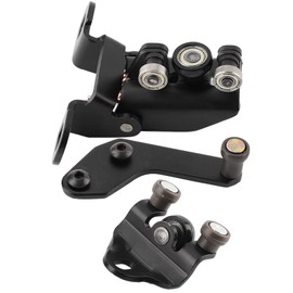 EVGATSAUTO Sliding Door Roller, 3-Piece Car Sliding Door Roller Guide Compatible with Transit 00-13 AC11-V268K35 (for Passenger Side (Left)