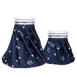 Ice Bag, Icing Bag, Set of 2, Large Diameter, Cold & Hot Use, Ice Bag, Leak-proof, Ice Bag, For Sports, Repeated Use, Household Supplies