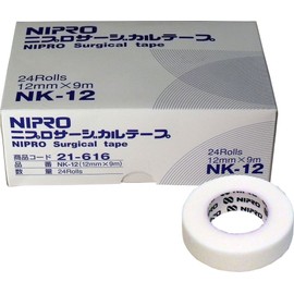 Nipro Surgical Tape, 0.5 inch x 3.9 ft (12 mm x 9 m), Pack