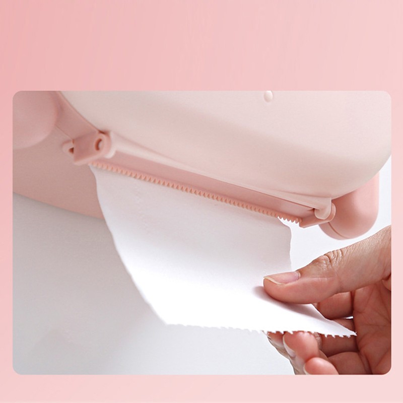 Wall Mounted Tissue Box Cartoon Large Space Cute Lovely Tissue