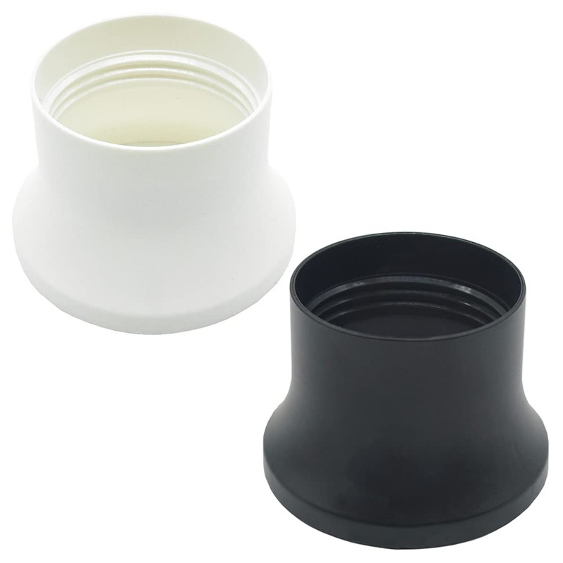 High Screw Ring E27 Plastic Black Diameter 57.5 mm Height