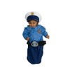 Rubies Costume Co Newborn (0-9mo)- Policeman Bunting w/Hat (Diff than