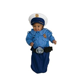 Rubies Costume Co Newborn (0-9mo)- Policeman Bunting w/Hat (Diff than Pictured)