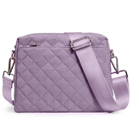 KALIDI Small Women's Crossbody Handbags Quilted Crossbody Bags for Women Ladies Lightweight Puffer Shoulder Purse