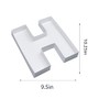 10" H Shaped Cardboard Letter Mache Chocolate Sweets Candy Container