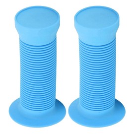 Mini Kids Bike Handlebar Grips, Anti Slip Grips Comfortable Grip for Kids Bike, Push Balance Bike, and Scooter Replacement Grips - Kids Gift (Blue)