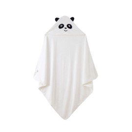 JN&LULU Organic Cotton Fabric Hooded Towel for Kids & Toddlers, Ideal at Bath, Beach, Pool