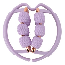 Circular Leg Clamps Massager Versatile Ergonomic Portable 6 Axis 18 Wheels Handheld Muscle Relax Roller Massager for Neck Arm Thigh