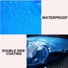 TEZONG Blue Heavy Duty Waterproof 6x10ft Tarp, 16Mil Polyethylene, Ideal