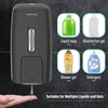 interhasa! Soap Dispenser Wall Mount Refillable 28oz Hand Sanitizer Dispenser