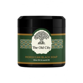 Moroccan Black Beldi Soap 500g – Laurel – Traditional Hammam Cleanser – Detoxifying & Moisturising – Vegan, Natural, Whole Body Use