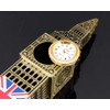 ds. distinctive Style Metallische Big-Ben-Tower-Modell-Statue-Dekoration (23,5 cm)