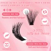 Eyelash Extension Kit Wispy Lash Clusters 3D Curl Soft and