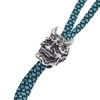 KMOATIM Japanese Devil Hannya Paracord Bead - Copper EDC for