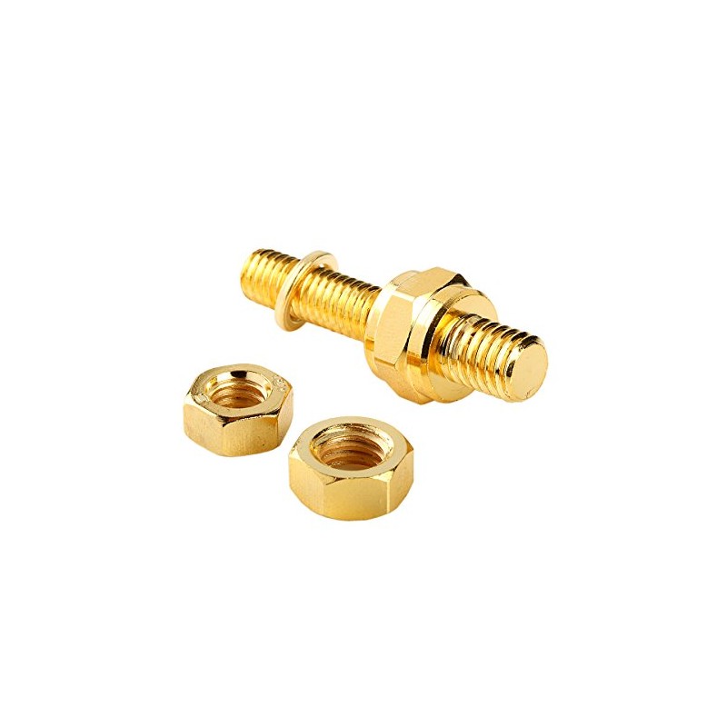 MAS One Count GM Long Gold Plated Battery Side Post