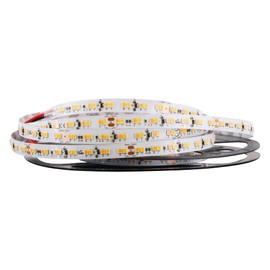 iluminize LED Light Strip White Dim2Warm: 168 LEDs per Metre, 3000K-1900K with RA90, SDCM2, IPNano, 24V, 9.4W/m, 10mm Width, 5m Roll