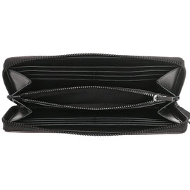 Coach F25517 N3A Long Wallet, Outlet, Men's, Women's, Black, Bordeaux, Black