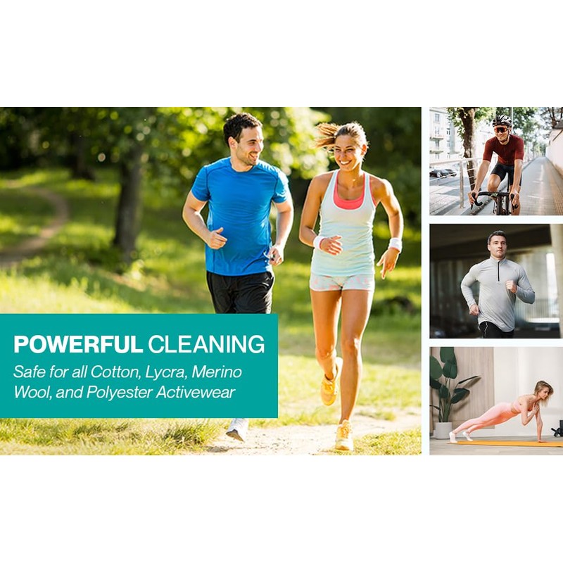 Grangers Active Wash Performance Sports Detergent for Activewear Clothing, 33.8