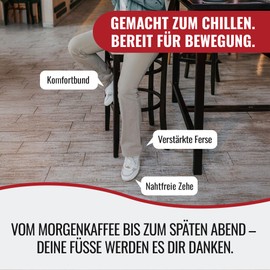 5 or 10 pairs of trainer socks by Mat & Vic's Cotton classic black white jeans blue grey green red pink purple brown beige colourful 35 / 36 / 37 / 38 / 39 / 40 / 41 / 42 / 43 / 44 / 45 / 46 / 47 / 48 / 49 / 50. (Cotton Classic Snealer Socken) - White, s