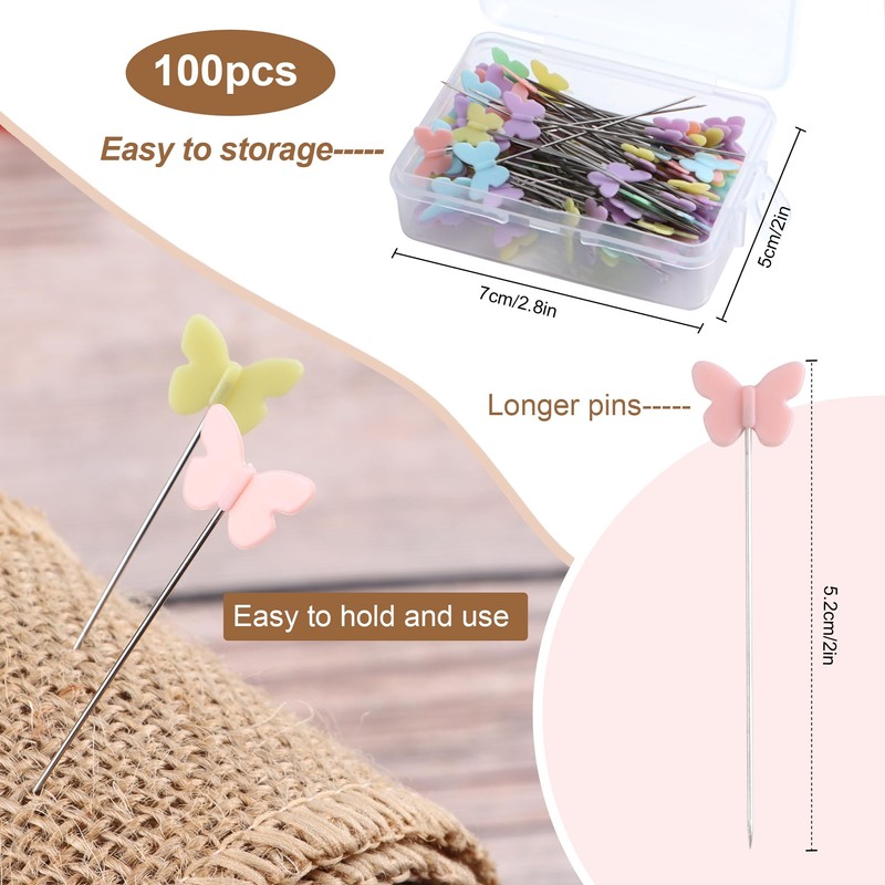 Sewing Clips, Fabric Clips for Sewing, Sewing Accessories, 60 Pieces,