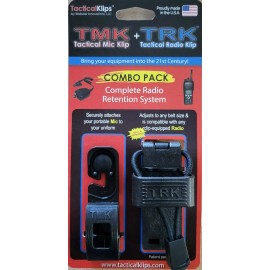 Tactical Klips Combo Pack TMK and TRK Complete Radio Retention System