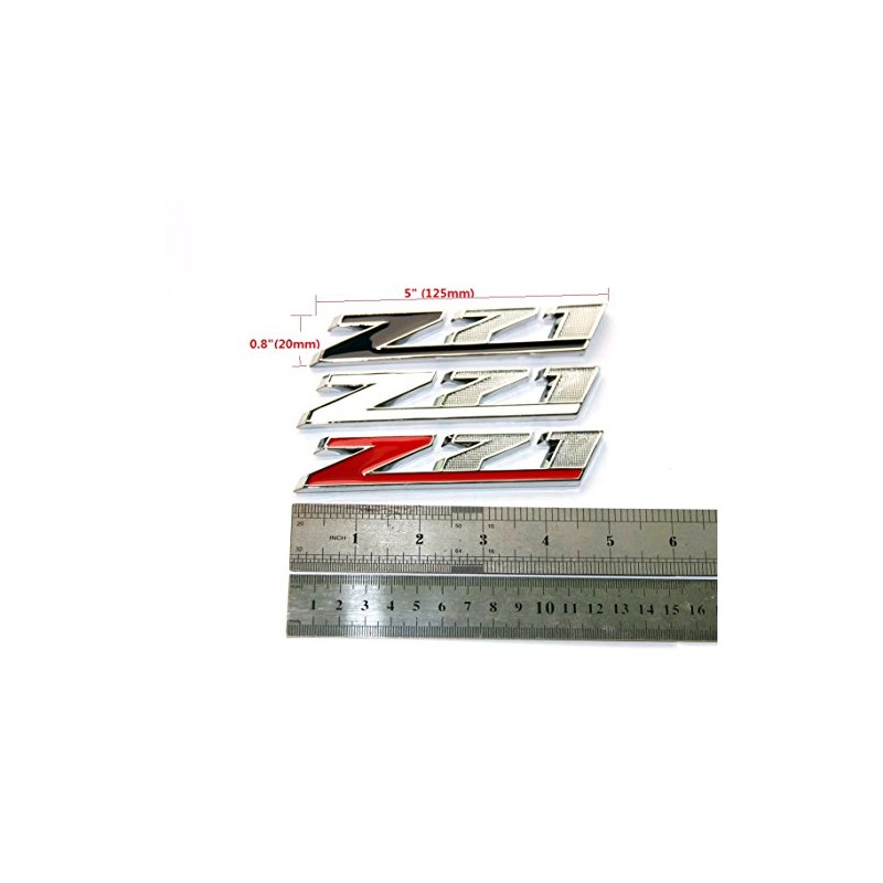 2pack OEM Z71 Emblem Badges 3D Compatible with Silverado 1500