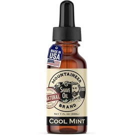 MOUNTAINEER BRAND Preshave Mint, 2 Ounce