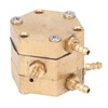 Hexagonal Dental Water Valve Good Passability Copper Water Pressure Regulator