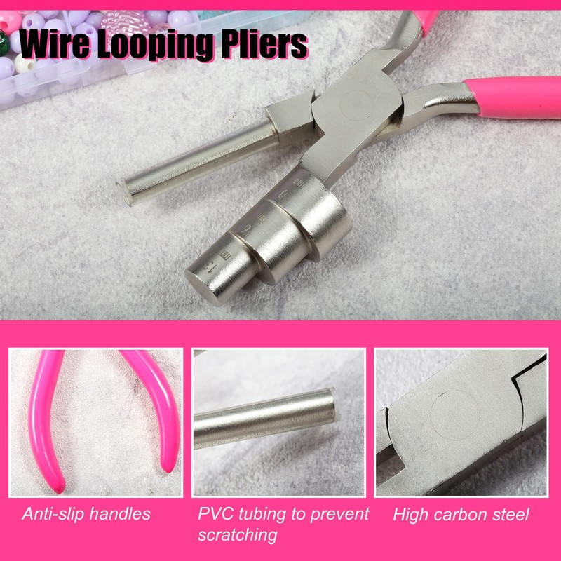 SPEEDWOX 3-Stage Wire Loop Pliers, 0.5 inch (13 mm), 0.6