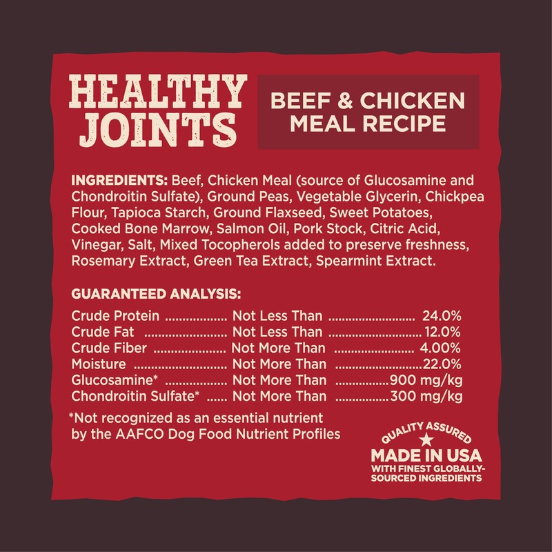 Wellness CORE Healthy Joints Dog Treats, Natural, Grain Free, 8
