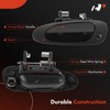A-Premium Front Left Driver Side Exterior Door Handle with Keyhole