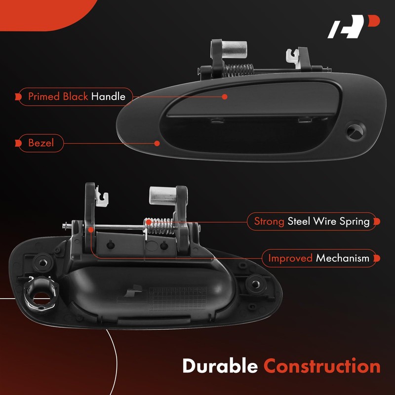 A-Premium Front Left Driver Side Exterior Door Handle with Keyhole