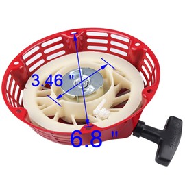 Leopop GX 240 GX 270 Pull Recoil Starter for Honda GX240 8HP GX270 9HP Engine 270cc Water Pump Replaces 28400-ZE2-W01ZA 28400-ZE2-W01ZB 28400-ZE2-W01ZN Oregon 31-049 Rotary 26-10469 Stens 150-711