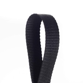 TUKA-i-AKUT 50m PP Webbing Strap 1.4 mm Thick - Polypropylene Webbing Strap 50 m Length, Available in Various Widths and Colours, Black
