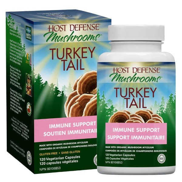 Host Defense Host Defense Turkey Tail Mushroom Capsules – Immune