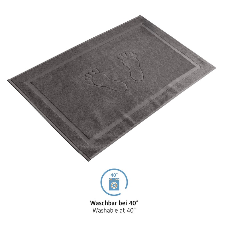 Komfortec Bath Mat 2 pcs,%100 Coton & 800 g/m², Washable,