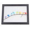 Sea Glass Rainbow Birds Wall Decor Seaglass Colourful Bird Art