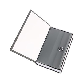 Sarini Simulated Book Safe With Combination Lock Real Paper Transfer Secret Safe Portable Lock Box Safe Perfect For Storing Money Jewelry And Keys